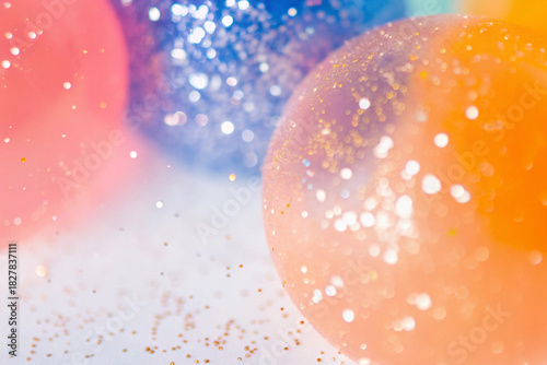 abstract background with bubbles