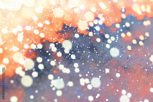 abstract background with bokeh
