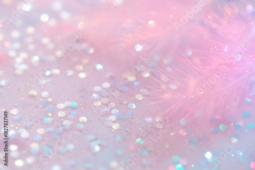 abstract pink background with bokeh