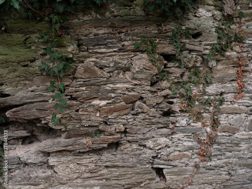 old stone wall