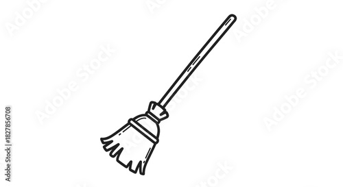 Vector illustration of a steel metal gardening shovel isolated on white background as a construction tool and equipment