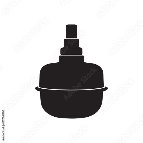  Illustration enema bulb medical hygiene healthcare silhouette vector