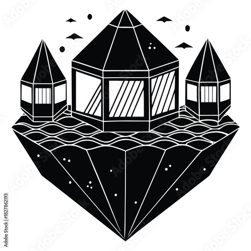 illustration of a tent