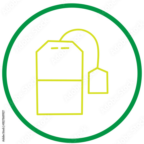 Tea Cup Logo Elements