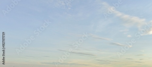clouds in the sky