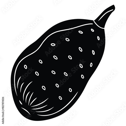 a fresh sweet potato with on a clean white backgro.eps