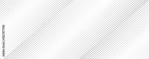 Slant line halftone gradation texture. Fading diagonal stripe gradient background. Black oblique pattern backdrop. Vanishing thin parallel line wallpaper for overlay
