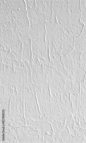Close up textured abstract background of a crumpled white paper surface with subtle shadows
