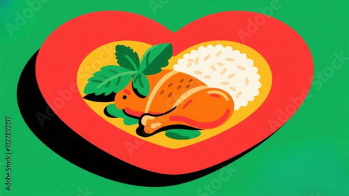 Delicious gourmet lunch dish of grilled cheese and tomato on a white plate