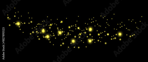 Sparkle Gold Glitter Background Design. 