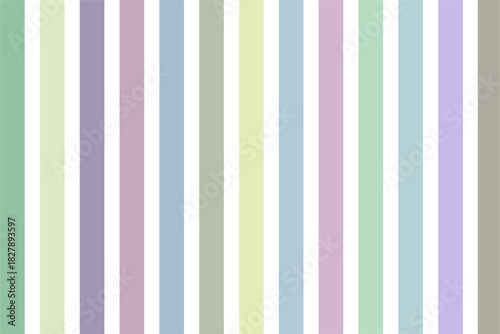 Watercolor seamless pattern with colored vertical stripes pastel colors, isolated illustration for textile, wallpapers or abstract texture. Design hand-drawn print
