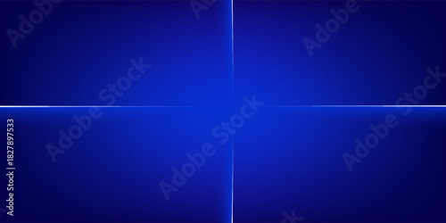 Abstract blue background with glowing intersecting lines