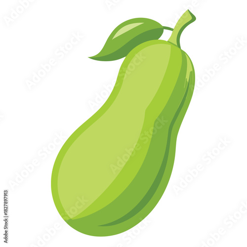 pear on a white background