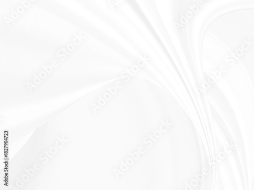 beauty white abstract smooth curve soft fabric shape decorate fashion textile background