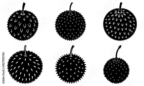 Exotic fruit assortment, a delicious tropical collection for healthy eating and summer vibes, originally a scalable graphic for versatile designs