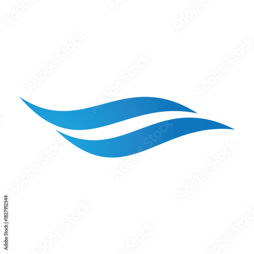 Water waveocean  logo