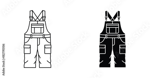 Overall icon graphic design. Vector icon illustrations