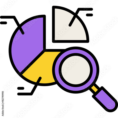 Research colored line