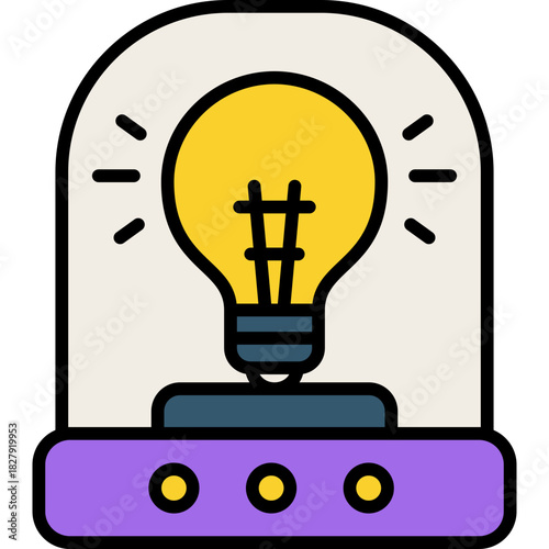 Incubator colored line