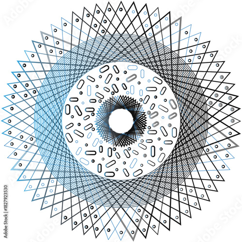 Simple mandala background design