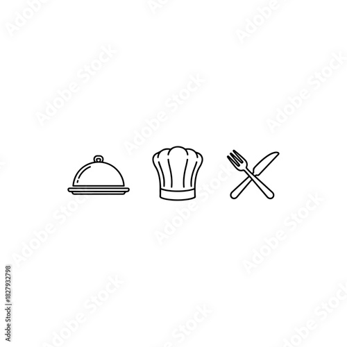 Restaurant icons