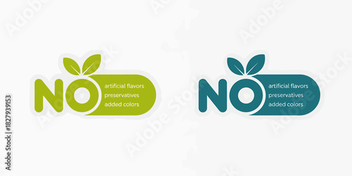 No artificial flavors preservatives added colors food label