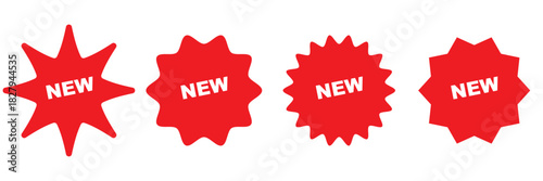 sale price stickers and labels, star and rosette, sunburst, callout and splash, stamp and tag badges.