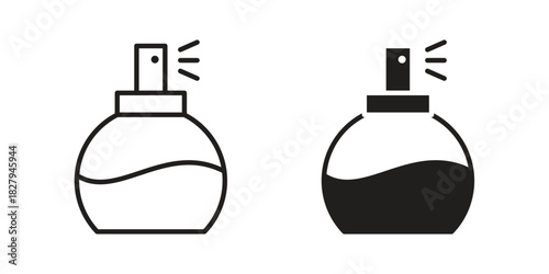 Parfum icon on white background. Stock vector icon