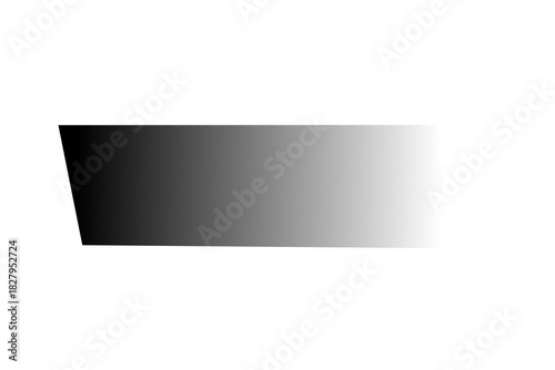 Wallpaper Mural Black to white gradient banner strip Torontodigital.ca