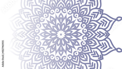 Mandala Background - Gradient round mandala .Hand Made design by vishal Singh. Christmas Fest