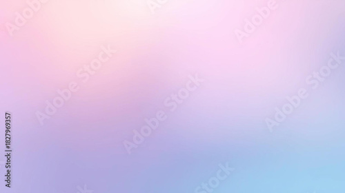 Pastel gradient background, soft light pink, purple, and blue colors blending smoothly. Dreamy abstract backdrop for modern design, presentation, wallpaper, and creative projects. Serene aesthetic 