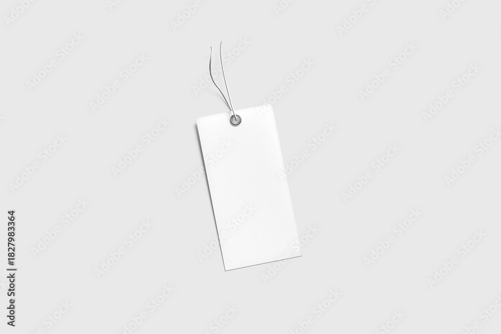 Naklejka premium High Quality Label Tag Mockup