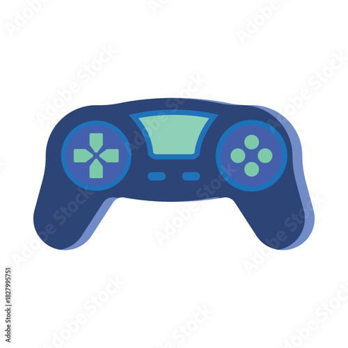 game controller icon vector design template