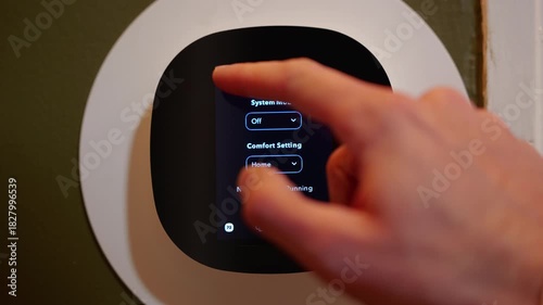 Adjusting Smart Thermostat to Turn Heat Off