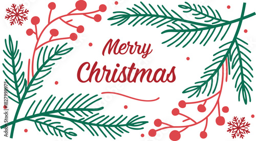 Merry Christmas design