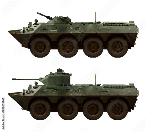 Collection of Armored Fighting Vehicles concepts (top: Haribon I APC, bottom: Haribon II APC). Individual images, in full size, can be found in the portfolio or by name in the site search