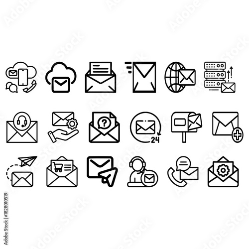 social media icons