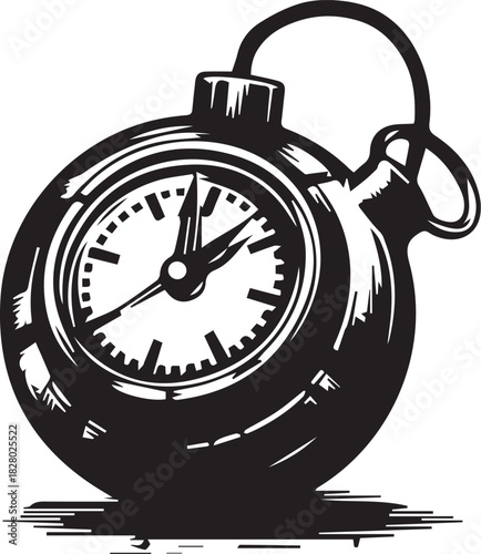 alarm clock vector illustration