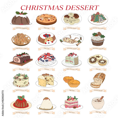 Christmas desserts