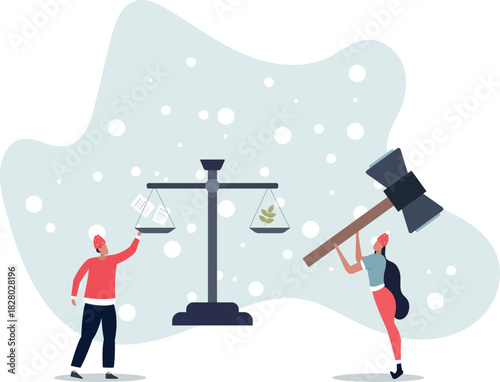 Green policy as governmental environment strategy plan.Legal agreement to protect planet ecosystem and nature resources recycling .life and employment of people.