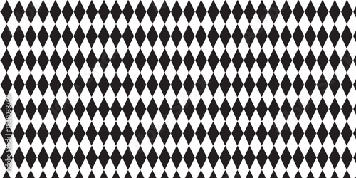 seamless geometric pattern, Seamless geometric diamond pattern. black diamond checkerboard, chessboard seamless Repeat seamless pattern design for fabric printing or background