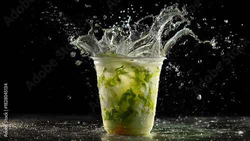From the ground up. Fresh matcha leaves and tropical mango combine in this stunning, high-speed celebration of taste.