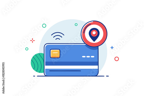 payment card badge icon  