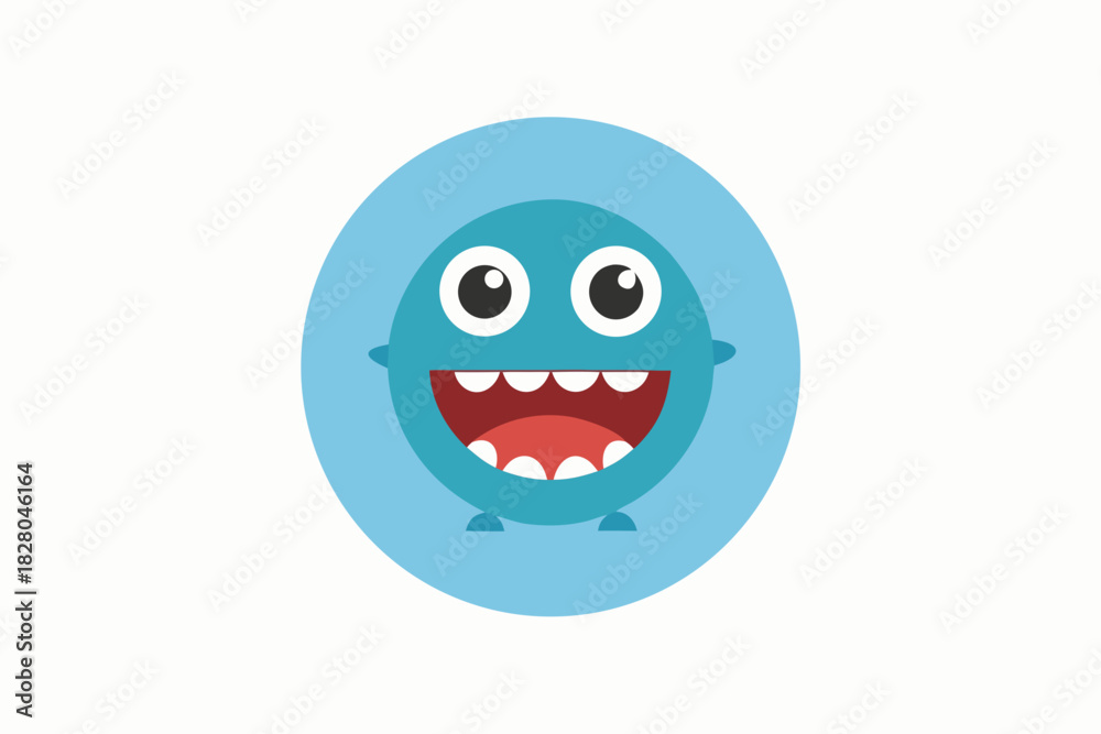 Fototapeta premium neutral face outline icon