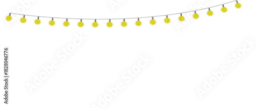 Colorful paper clips in a floral leaf pattern on a blank white card background