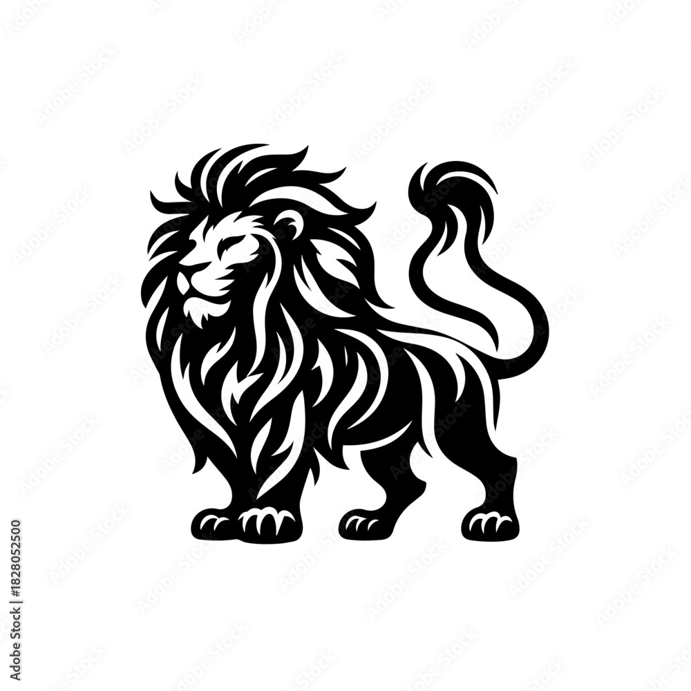 Fototapeta premium Abstract geometric design with bold color blocks