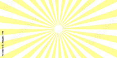 Ray stripes Funky ray elements, circle motifs, reminiscent of circus themes. Striped abstract twisted illusion background patterns. Comic light sunrise illustration bright sun beam starburst texture.