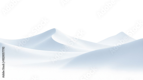 A person skiing down a snow-covered slope