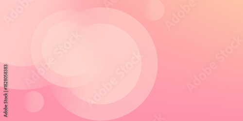 abstract background.modern.minimalist.pink and yellow gradations.circle effect.memphis.trendy .eps 10