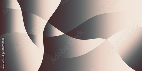 Fluid gradient curves abstract background